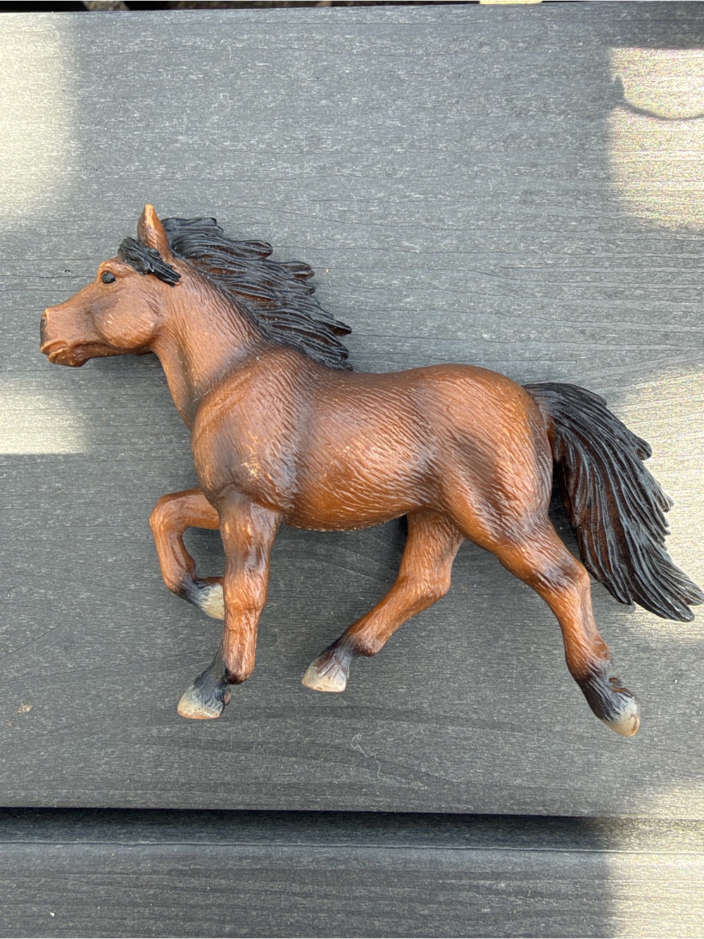 Schleich Brown Icelandic Horse Mare Island Pony 2002 Retired Figure 13274